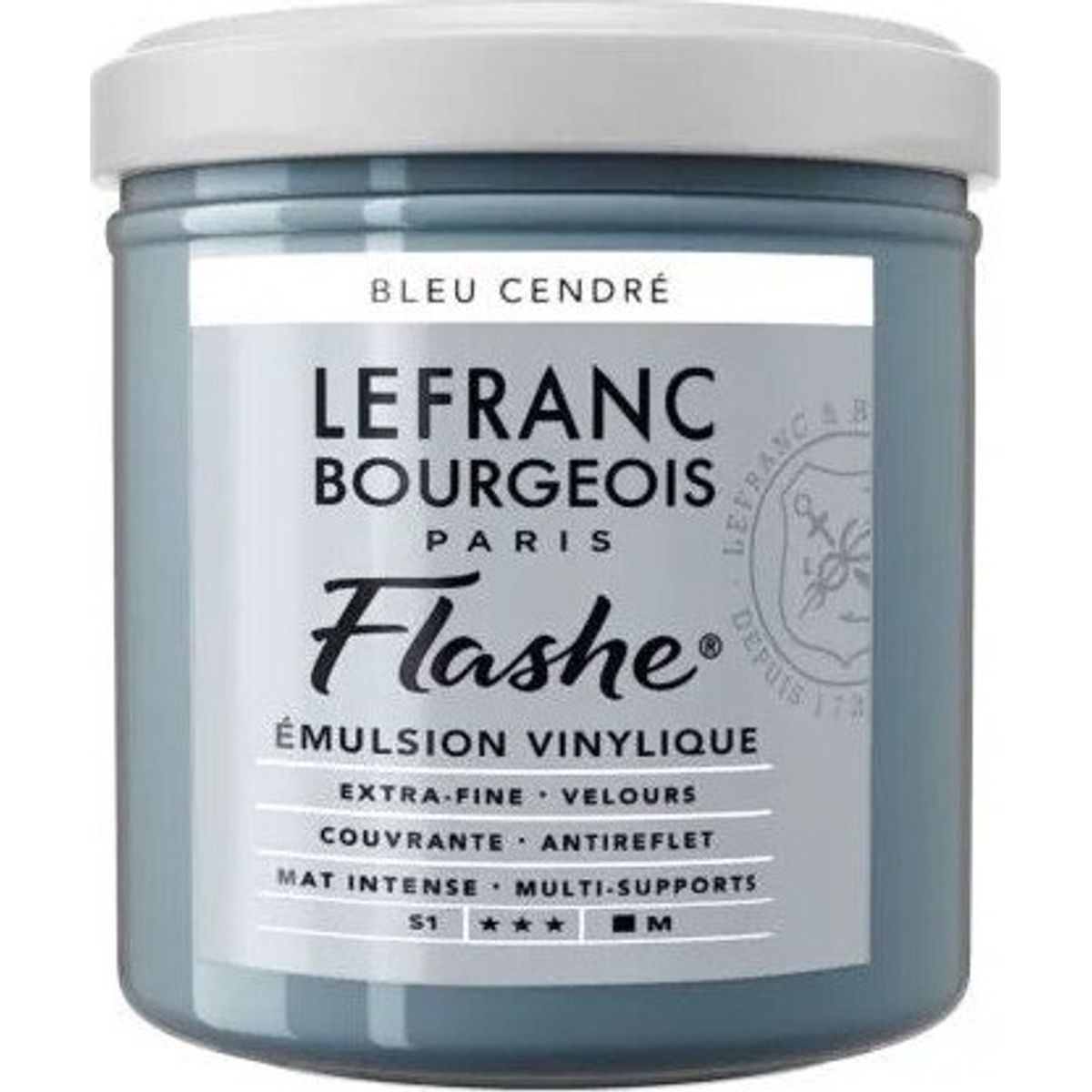 Lefranc & Bourgeois - Flashe Akrylmaling - Ash Blue 125 Ml