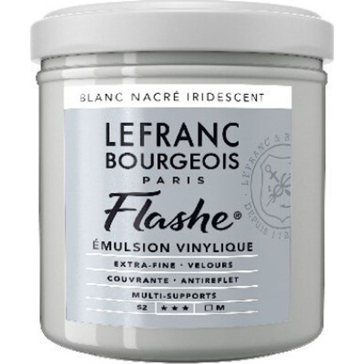 Lefranc & Bourgeois - Akrylmaling - Flashe - Pearl White Iridescent 125 Ml