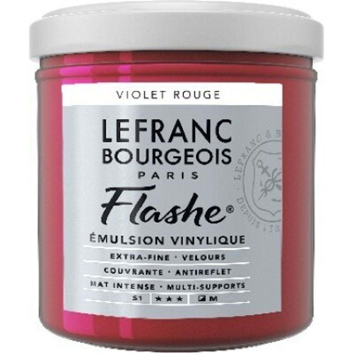 Lefranc Bourgeois - Flashe Akrylmaling - Red Violet - 125 Ml