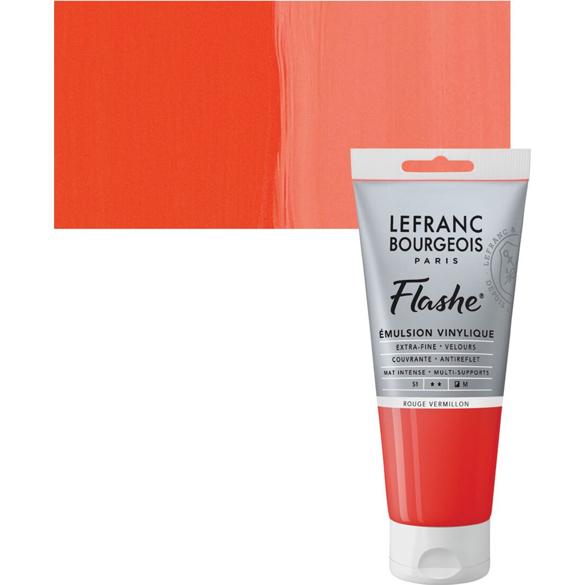 Lefranc & Bourgeois - Akrylmaling - Flashe - Vermilion Red 80 Ml