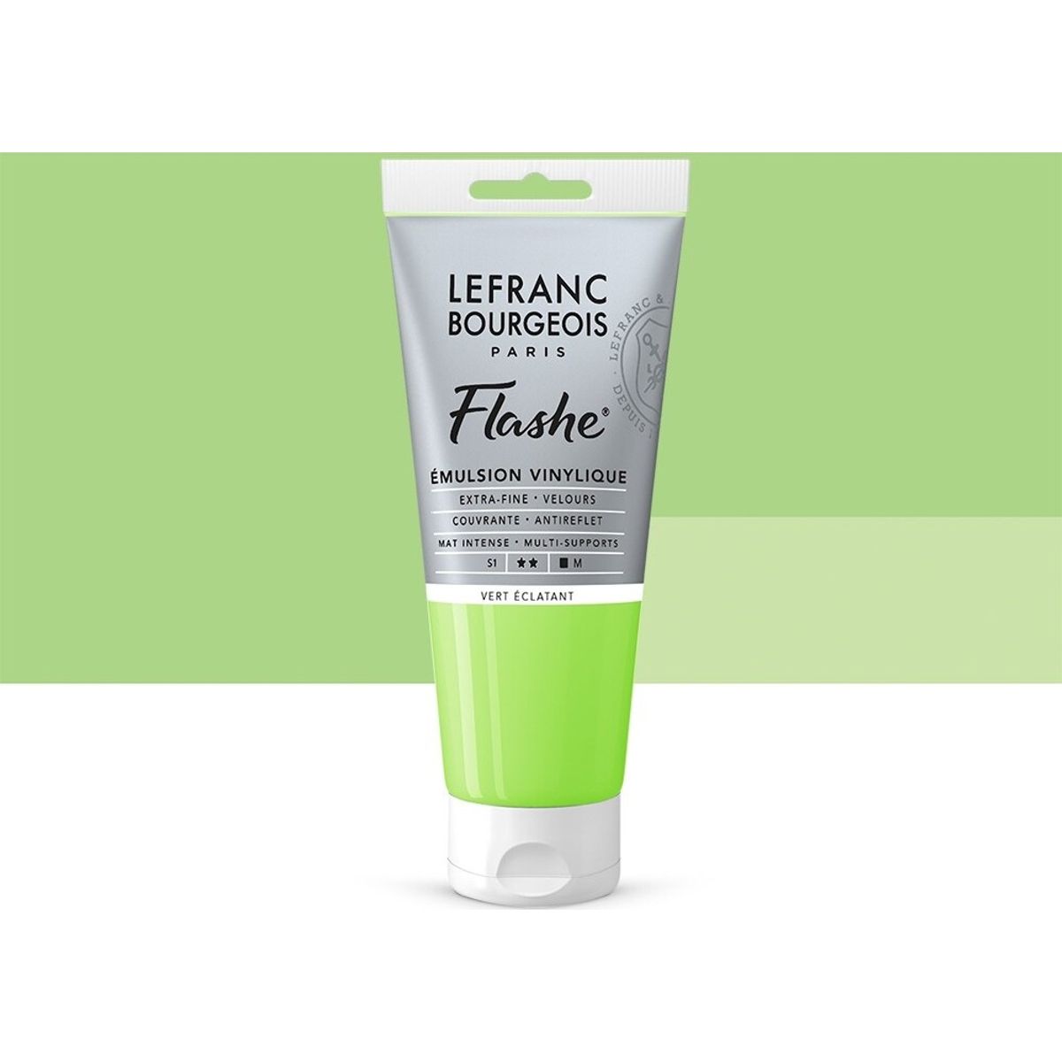 Lefranc & Bourgeois - Akrylmaling - Flashe - Bright Green 80 Ml