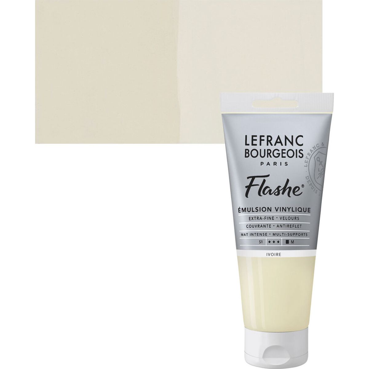 Lefranc & Bourgeois - Flashe Akrylmaling - Ivory 80 Ml