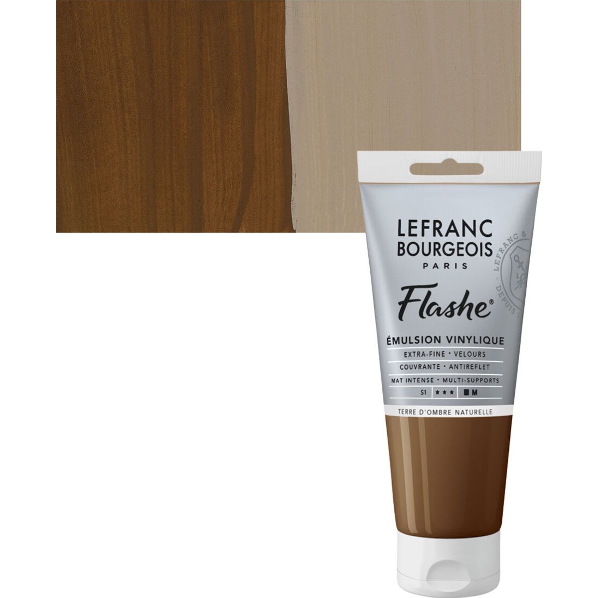 Lefranc & Bourgeois - Akrylmaling - Flashe - Raw Umber 80 Ml