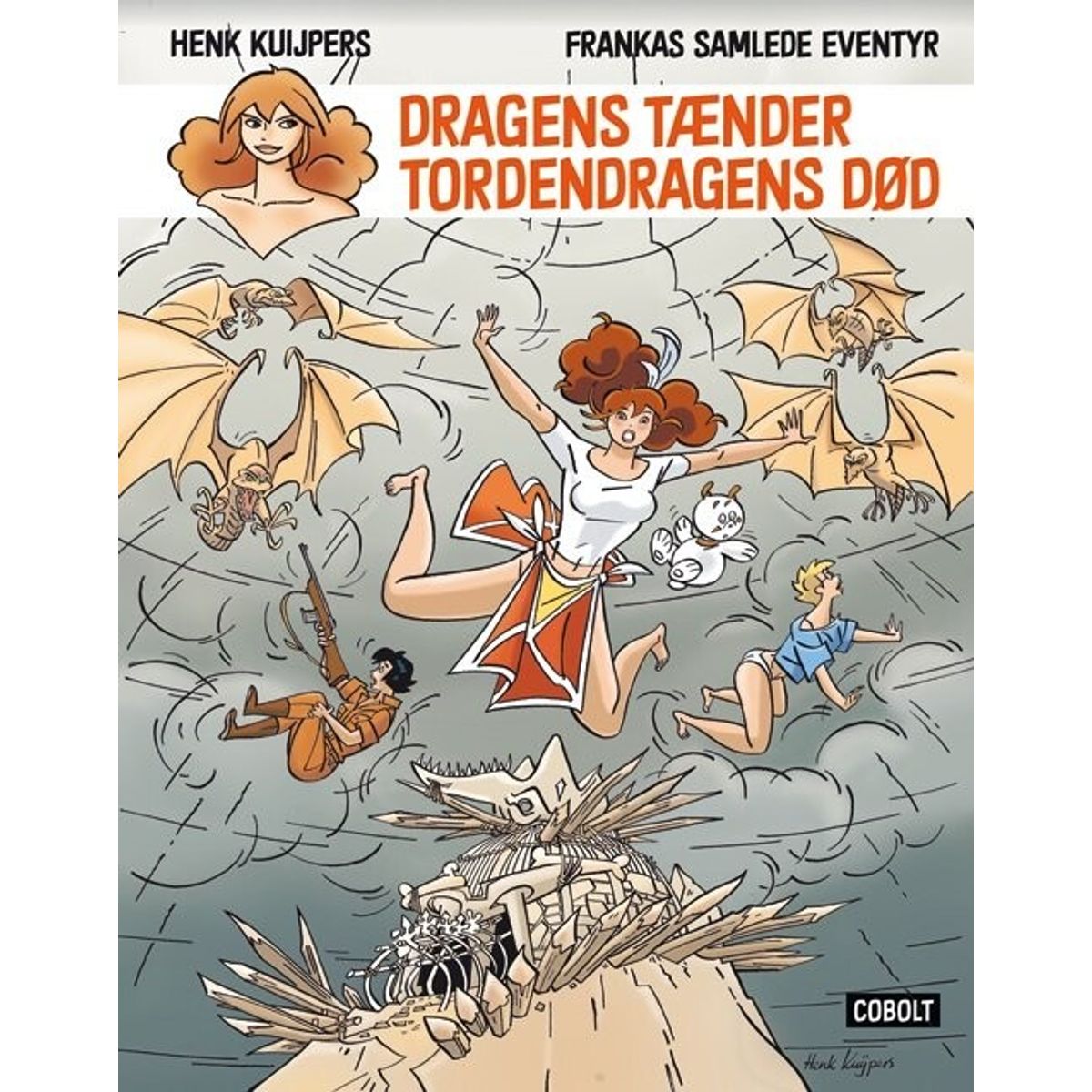 Franka: Dragens Tænder - Tordendragens Død - Henk Kuijpers - Tegneserie