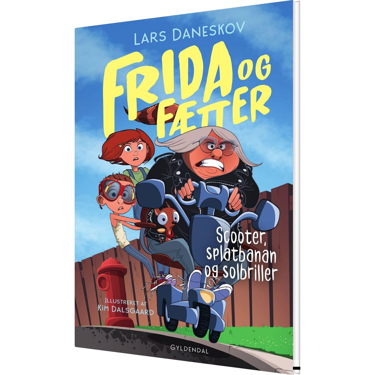 Frida Og Fætter 2 - Scooter, Splatbanan Og Solbriller - Lars Daneskov - Bog