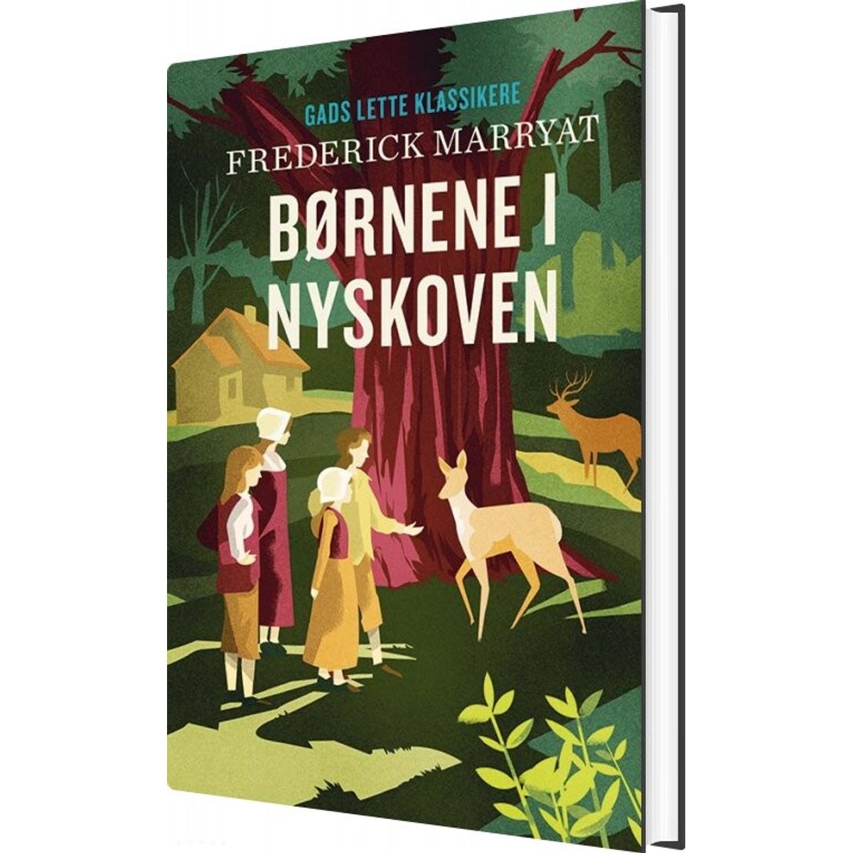 Gads Lette Klassikere: Børnene I Nyskoven - Frederick Marryat - Bog