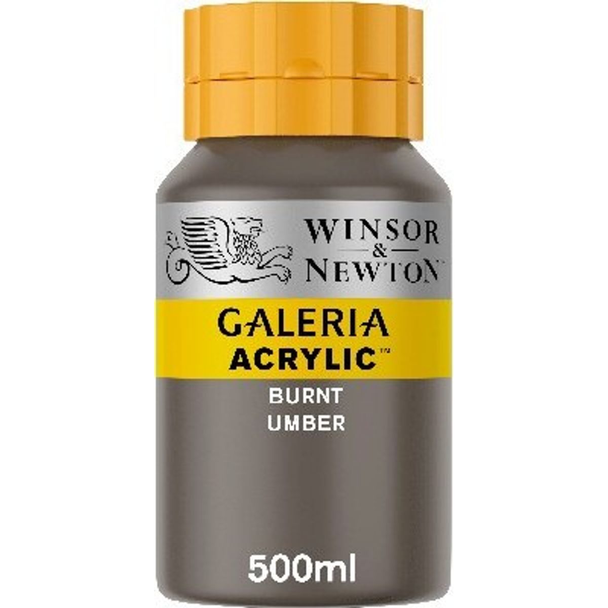 Winsor & Newton - Galeria Akrylmaling - Burnt Umber 500 Ml