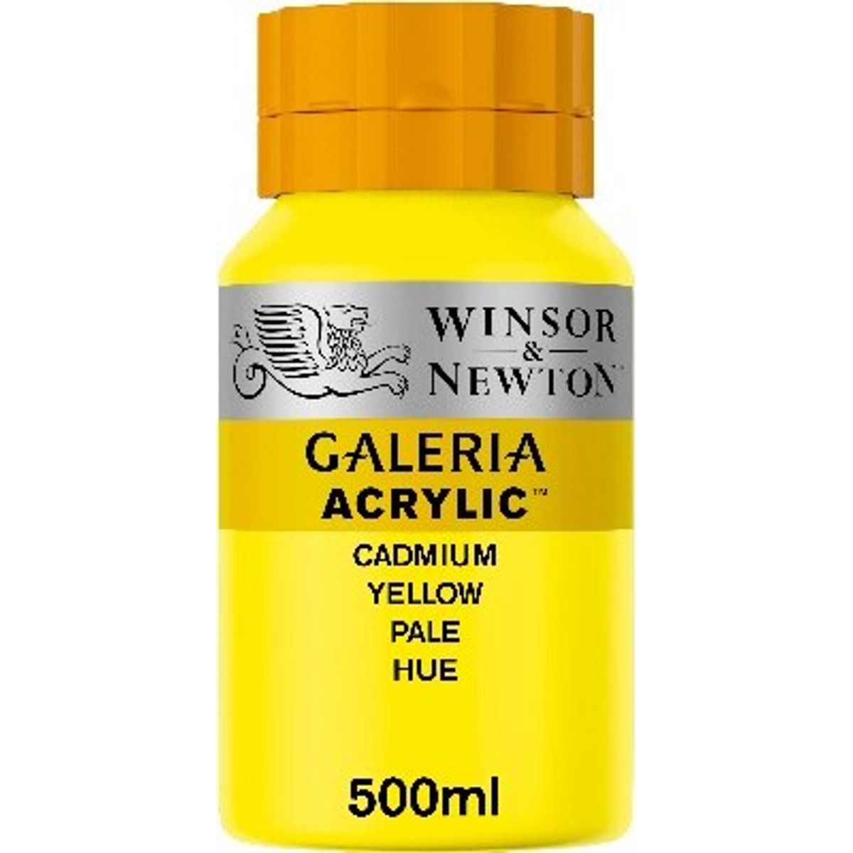 Winsor & Newton - Galeria Akrylmaling - Cadmium Yellow Pale 500 Ml