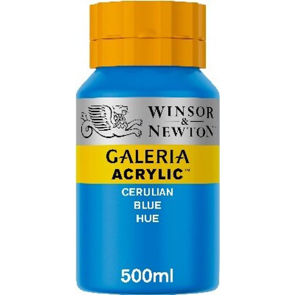 Winsor & Newton - Galeria Akrylmaling - Cerulean Blue Hue 500 Ml