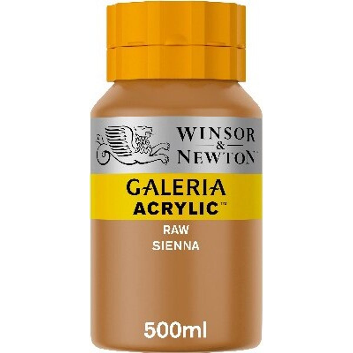 Winsor & Newton - Galeria Akrylmaling - Raw Sienna 500 Ml