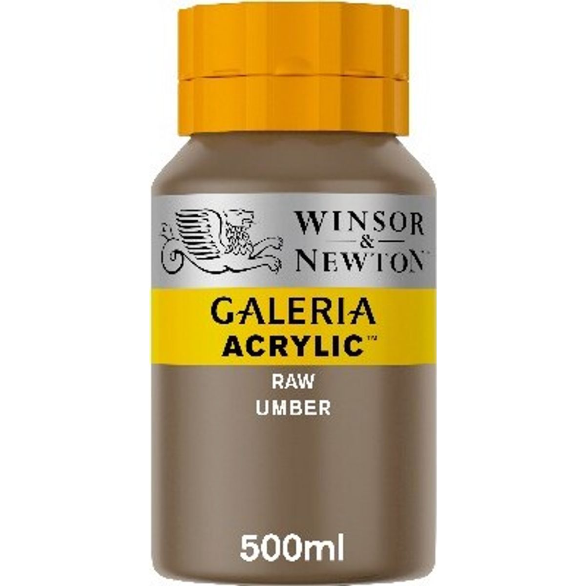 Winsor & Newton - Akrylmaling - Raw Umber 500 Ml