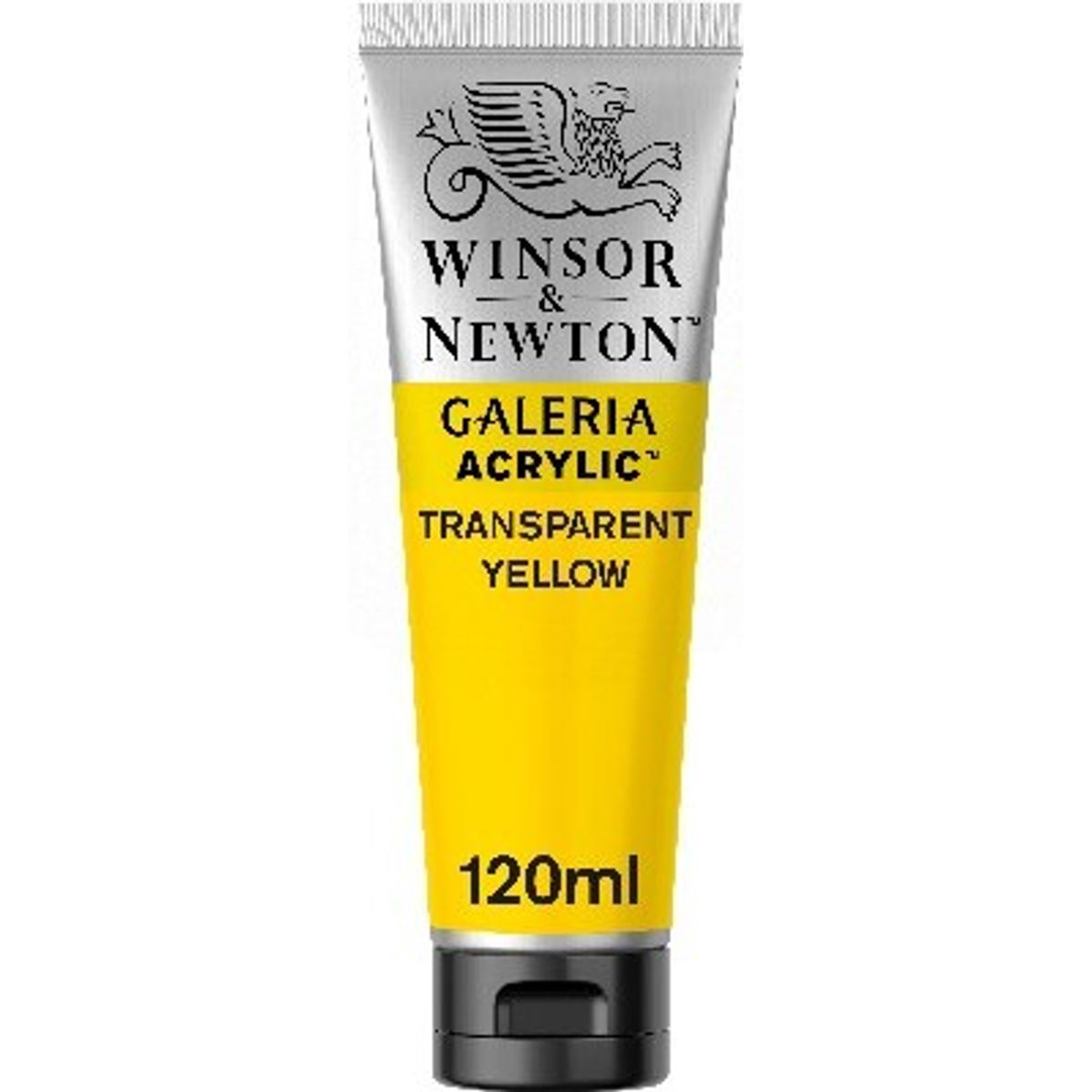 Winsor & Newton - Akrylmaling - Transparent Gul 120 Ml