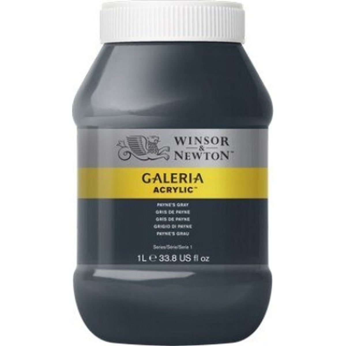 Winsor & Newton - Akrylmaling - Paynes Grey 1000 Ml