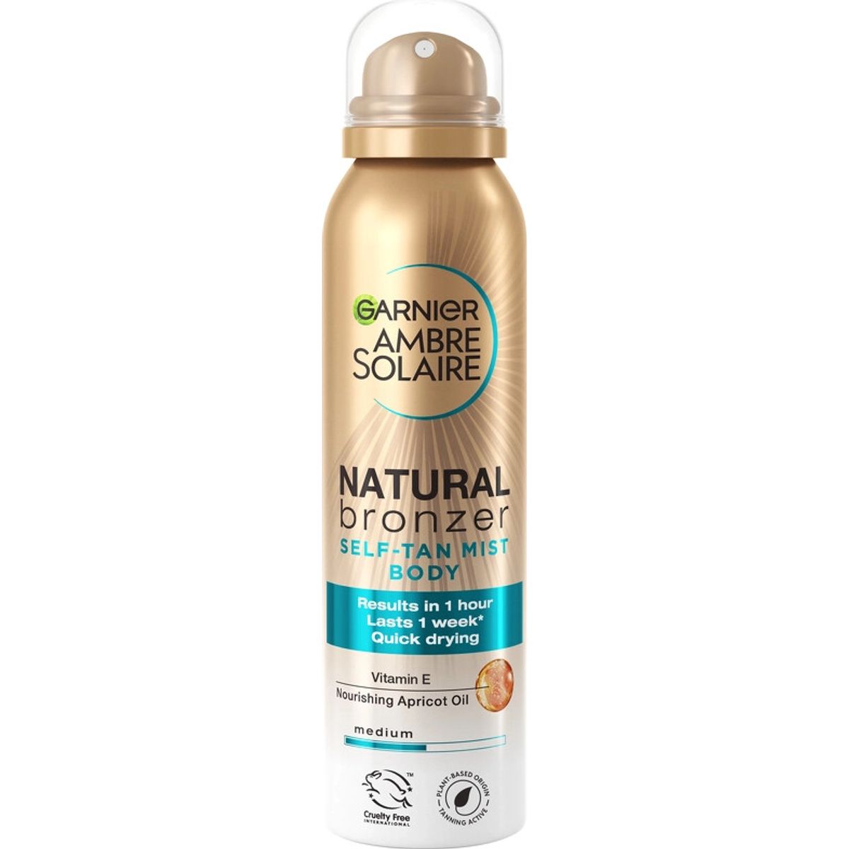 Garnier - Natural Bronzer Self Tan Mist Body - 150 Ml