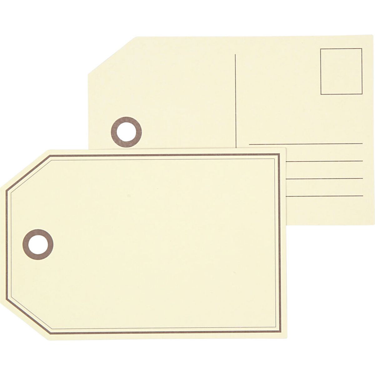 Gavemærker / Postkort - Str. 15x10 Cm - 300 G - 10 Stk.