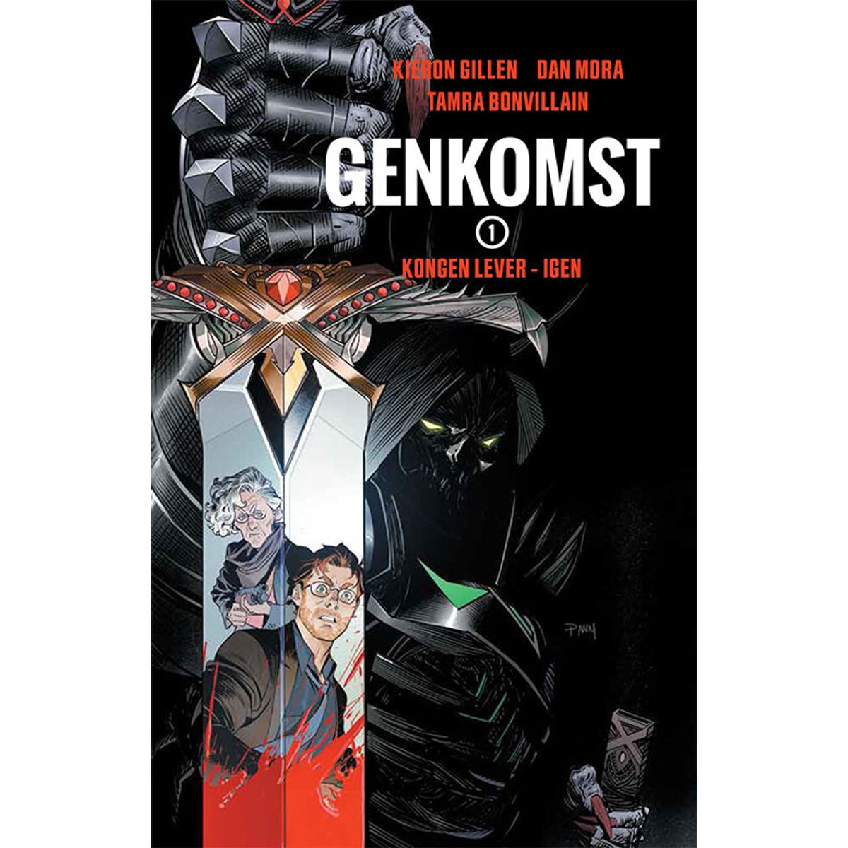 Genkomst 1: Kongen Lever - Igen - Gillen - Tegneserie