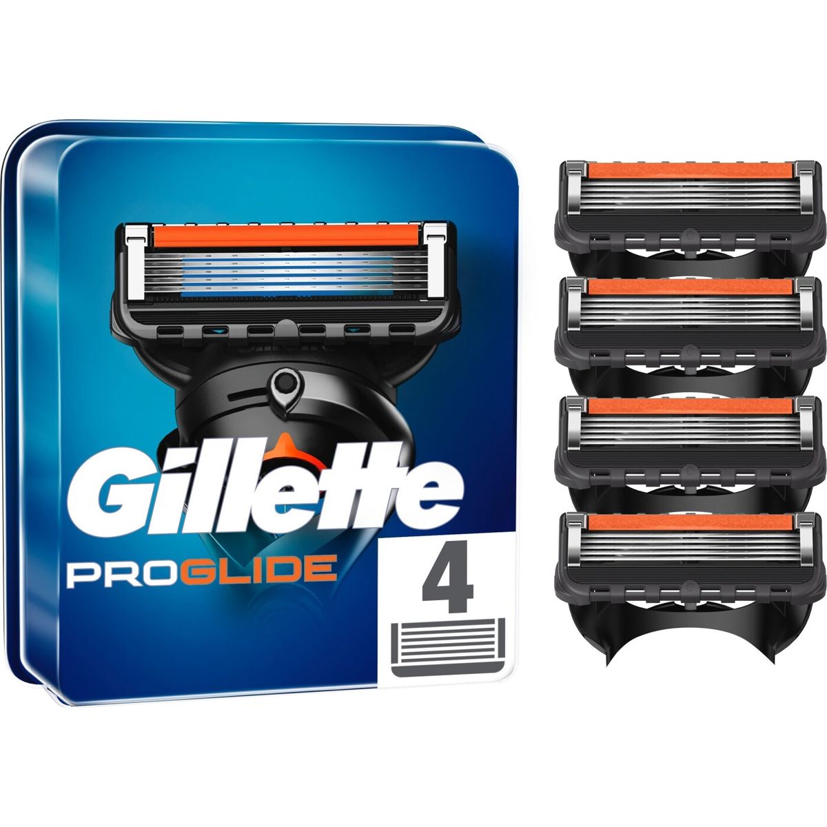 Gillette Fusion Proglide Barberblade - 4 Blade