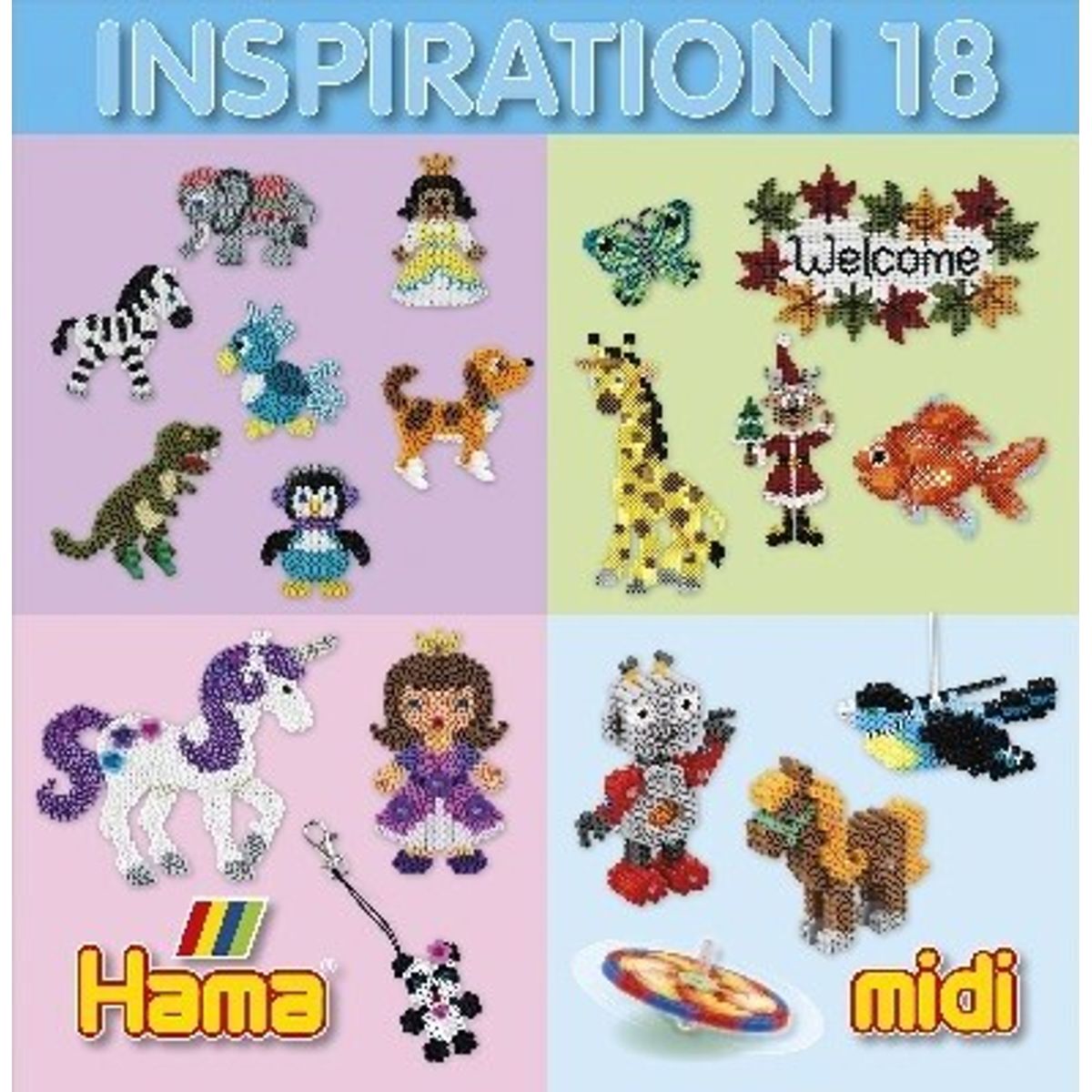 Hama Inspiration 18 Midi - Inspirationshæfte - 399-18