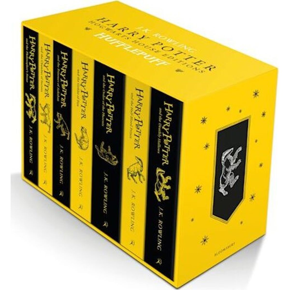 Harry Potter Hufflepuff House Editions Box Set - J. K. Rowling - English Book