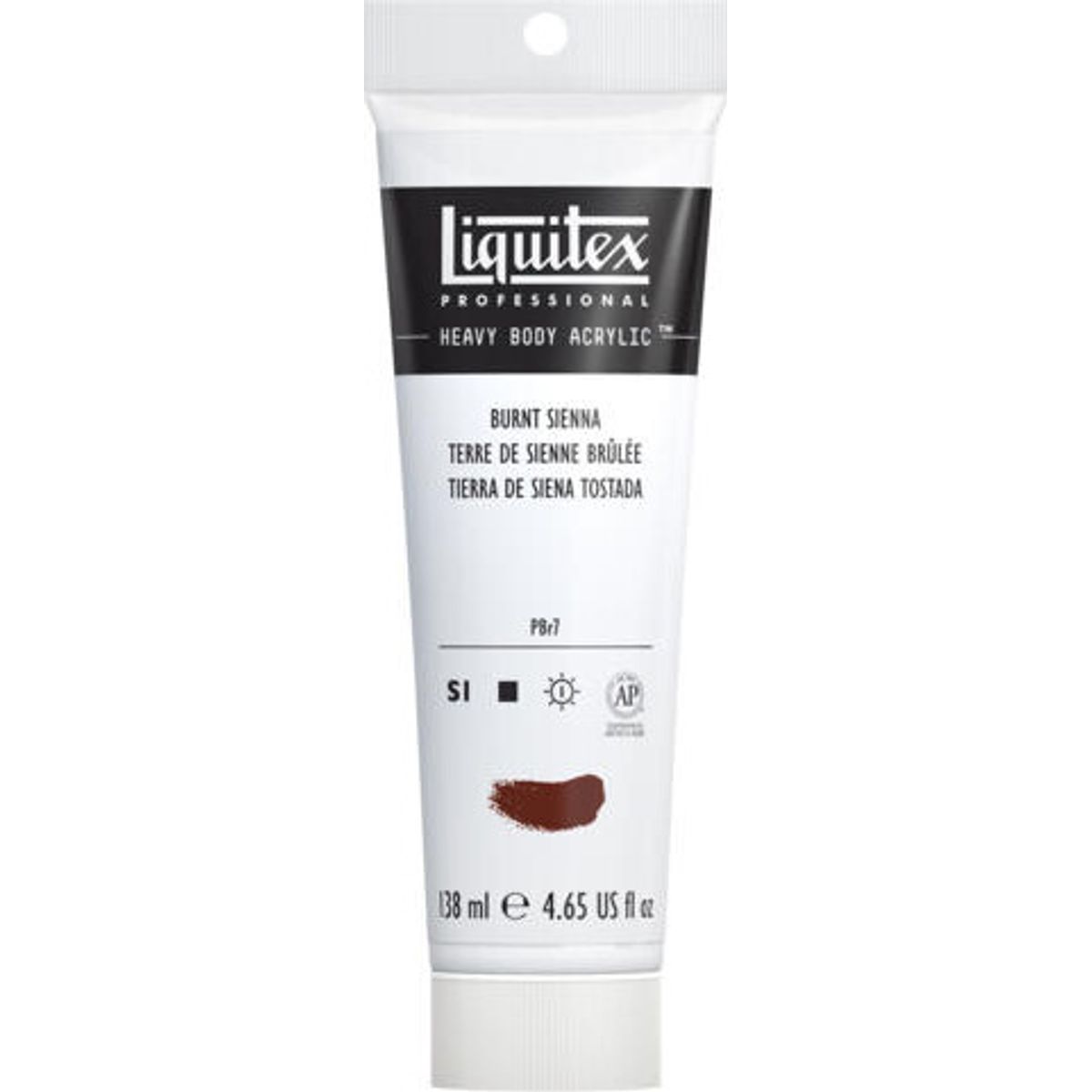 Liquitex - Heavy Body Akrylmaling - Burnt Sienna 138 Ml