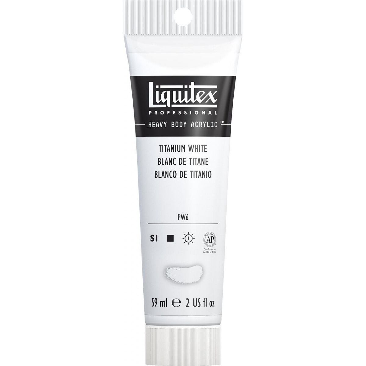 Liquitex - Akrylmaling - Heavy Body - Titanium White 59 Ml