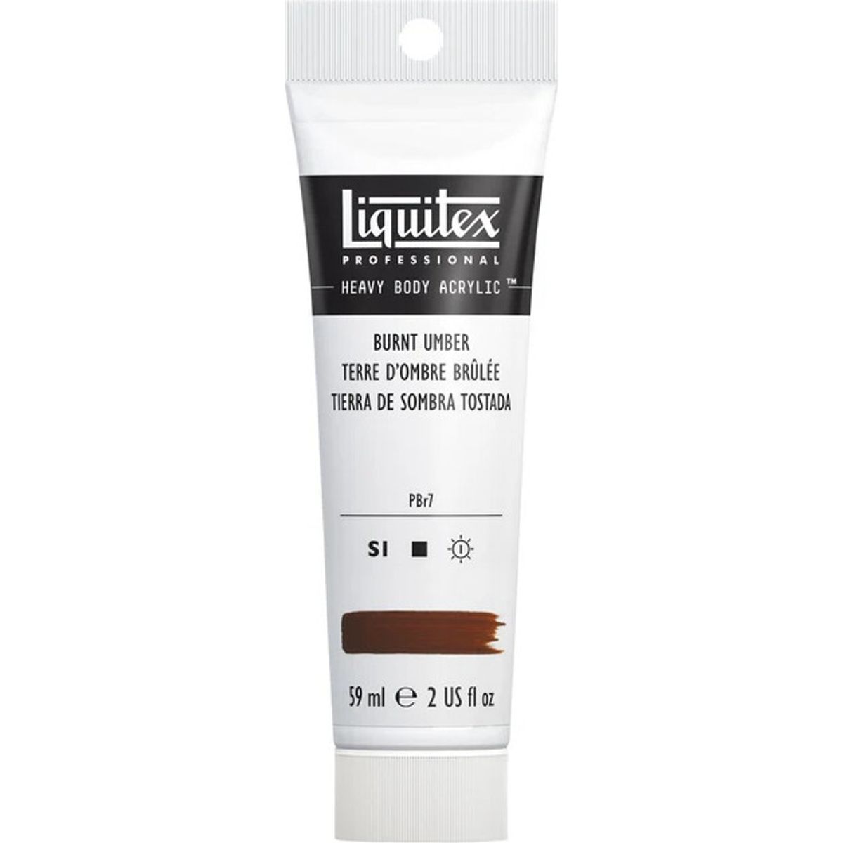 Liquitex - Akrylmaling - Heavy Body - Burnt Umber 59 Ml