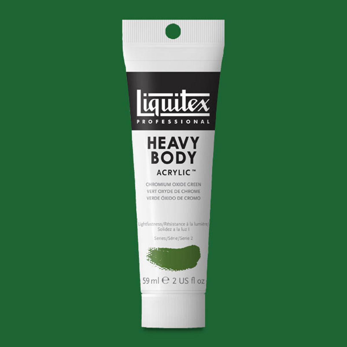 Liquitex - Akrylmaling - Heavy Body - Chromium Oxide Green 59 Ml