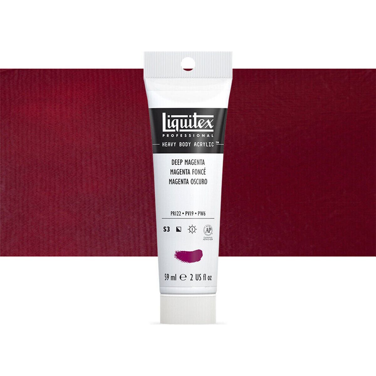 Liquitex - Akrylmaling - Heavy Body - Deep Magenta 59 Ml