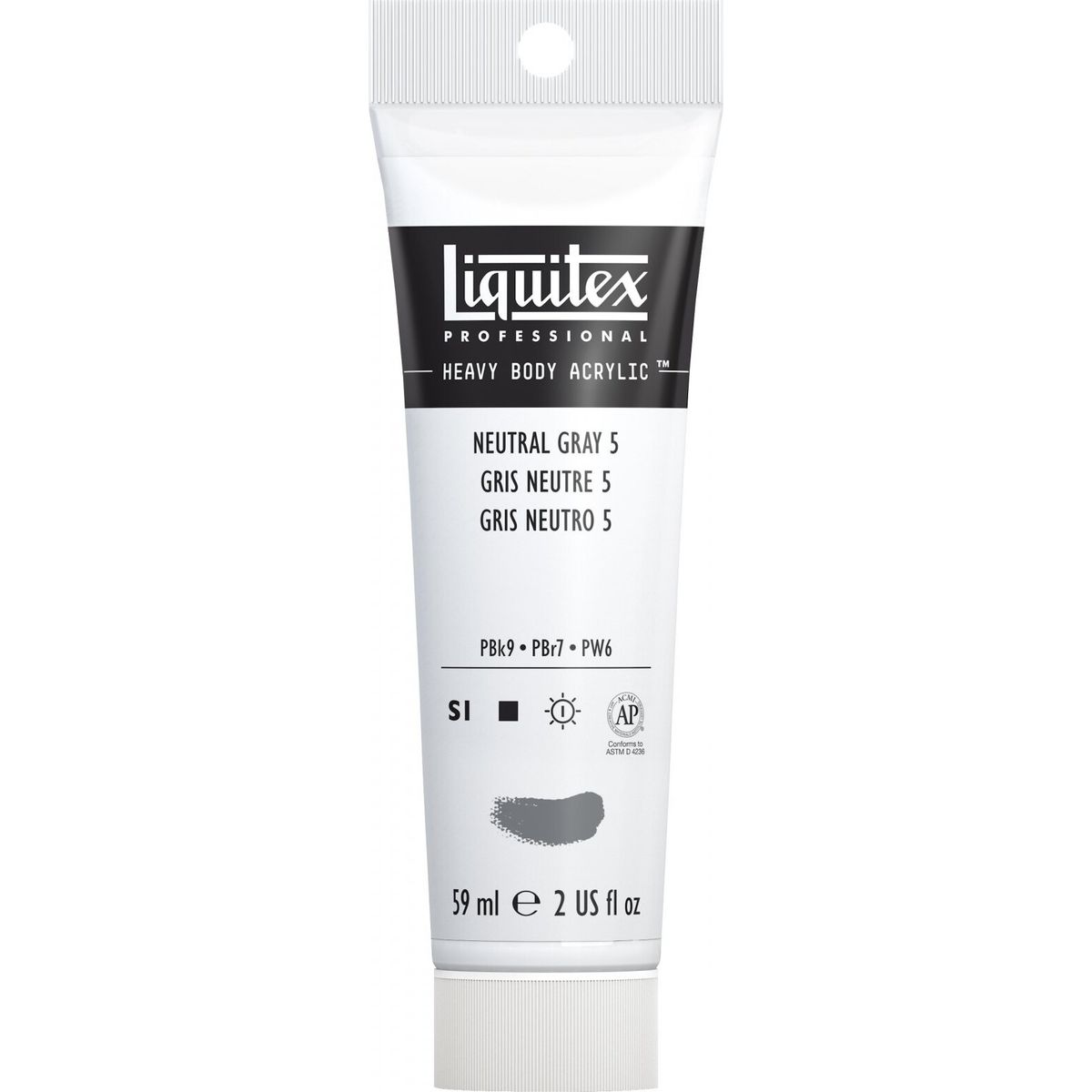 Liquitex - Akrylmaling - Heavy Body - Neutral Grey 5 59 Ml