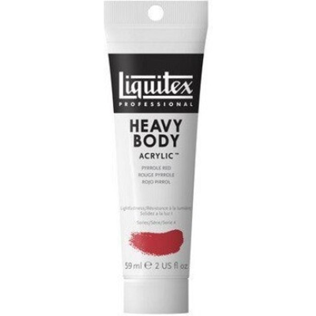 Liquitex - Akrylmaling - Heavy Body - Pyroole Red 59 Ml