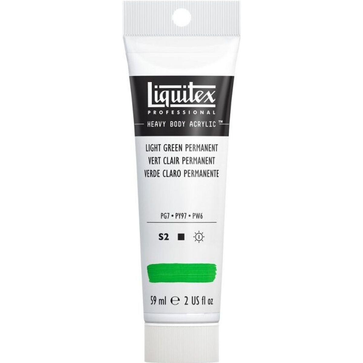 Liquitex - Akrylmaling - Heavy Body - Light Green Permanent 946 Ml