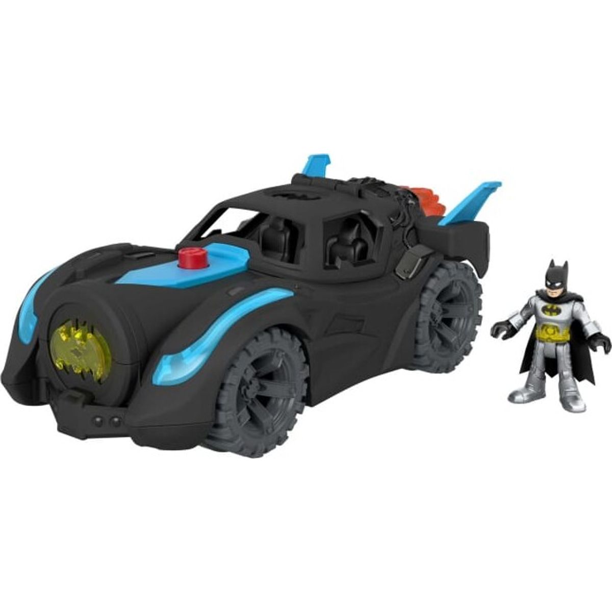 Batman Legetøj Med Lys Og Lyd - Dc Super Friends - Imaginext