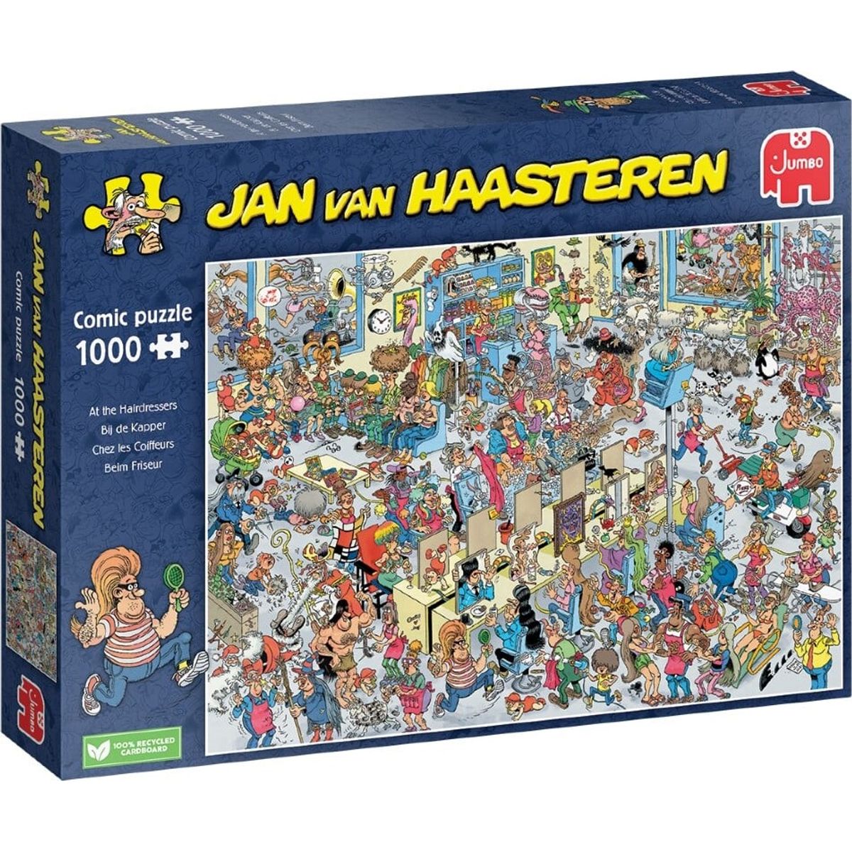 Jan Van Haasteren Puslespil - 1000 Brikker - Hos Frisørerne