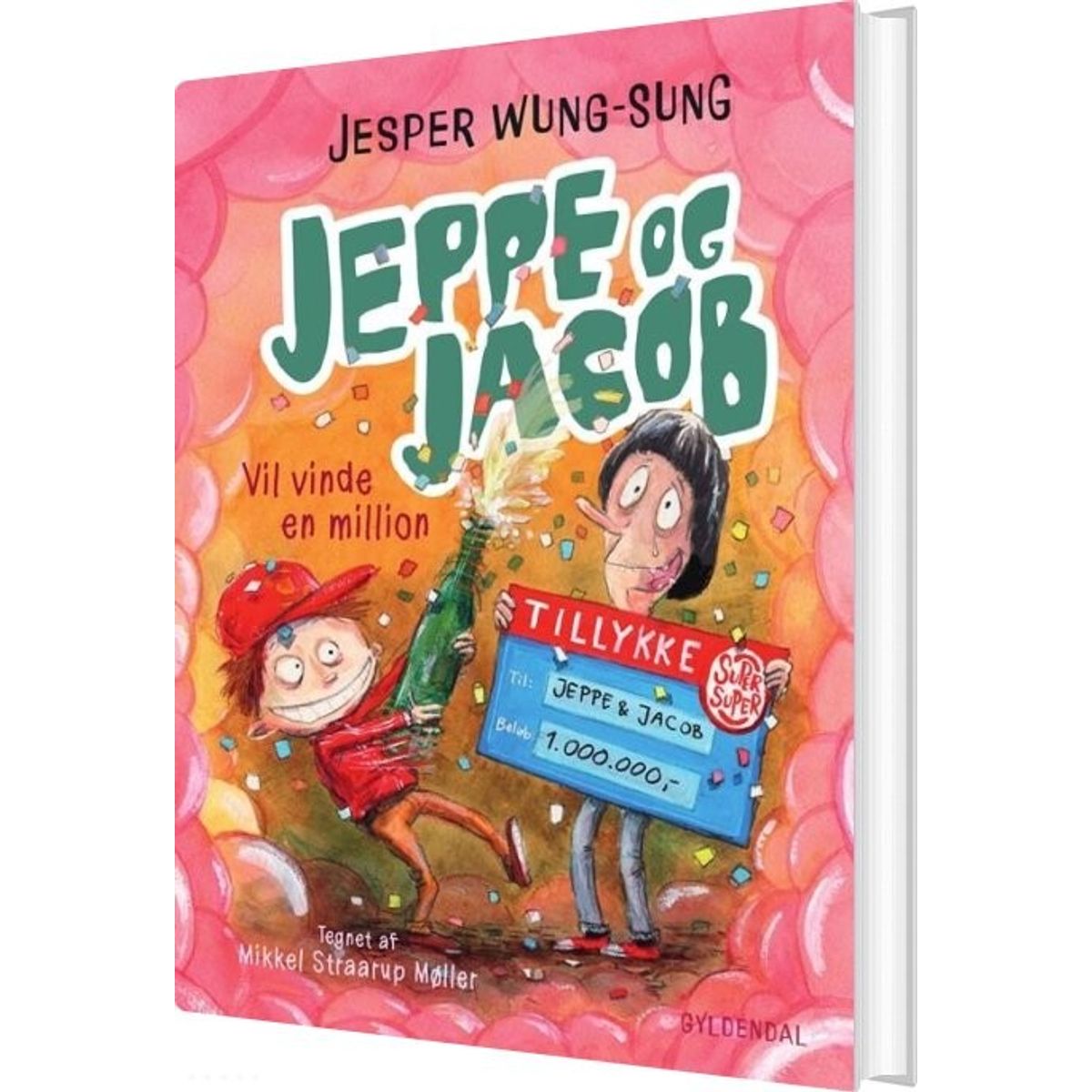 Jeppe Og Jacob - Vil Vinde En Million - Jesper Wung-sung - Bog