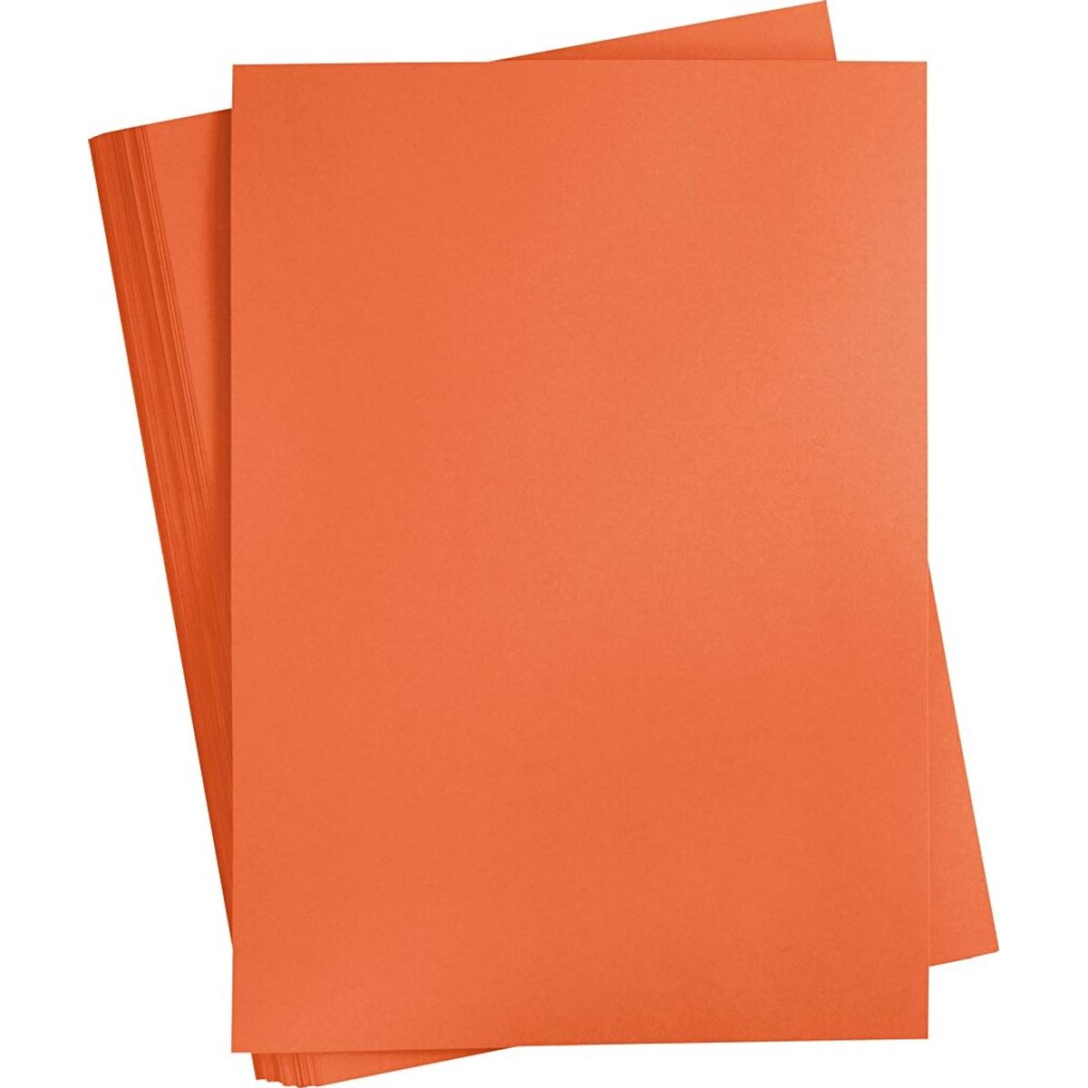 Karton - A2 - 180 G - Orange - 100 Ark