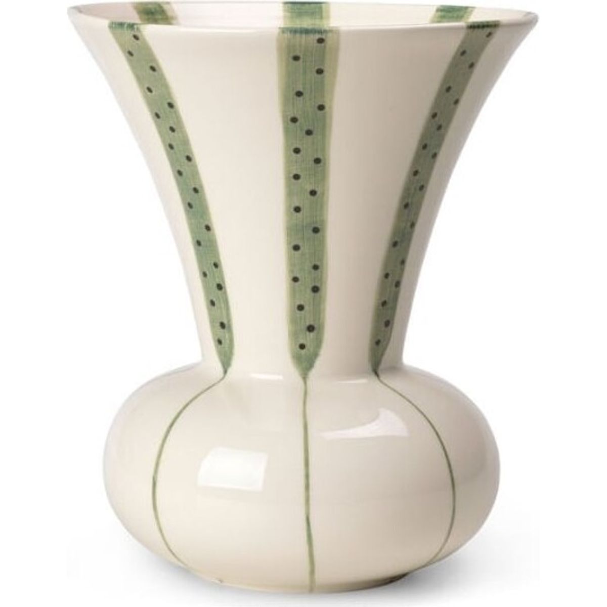 Kähler - Signatur Vase - 20 Cm - Grøn