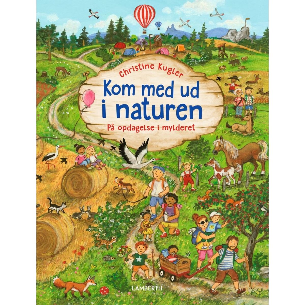 Kom Med Ud I Naturen - På Opdagelse I Mylderet - Christine Kugler - Bog