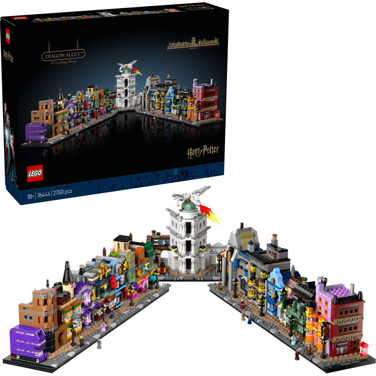 Lego Harry Potter - Diagonalstrædes Butikker - 76444