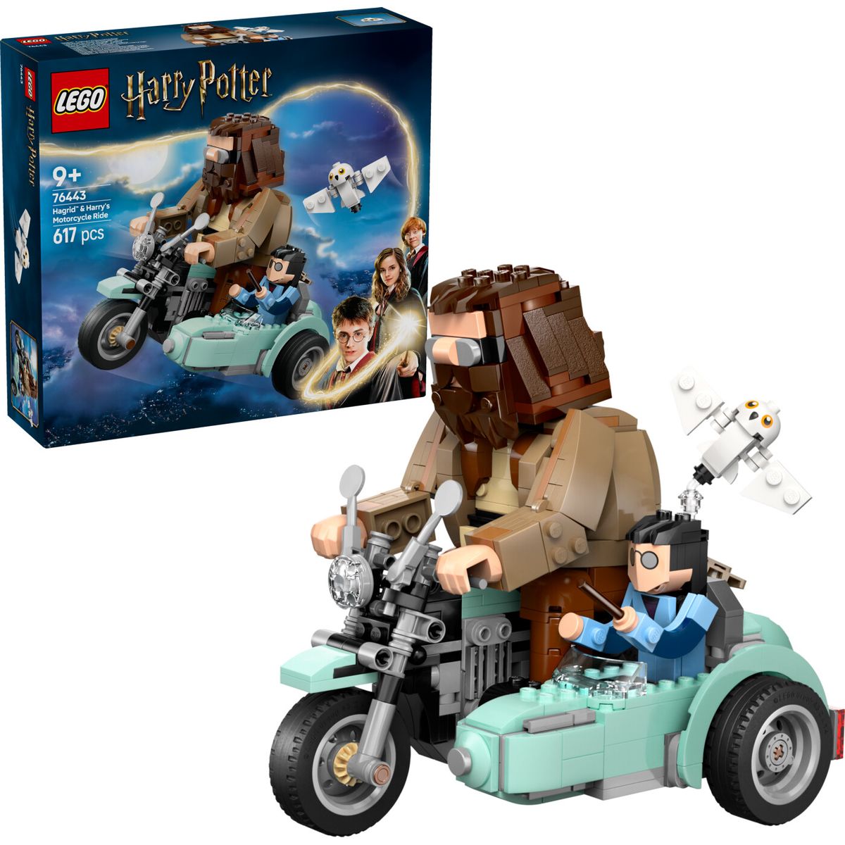 Lego Harry Potter - Hagrid Og Harrys Motorcykeltur - 76443