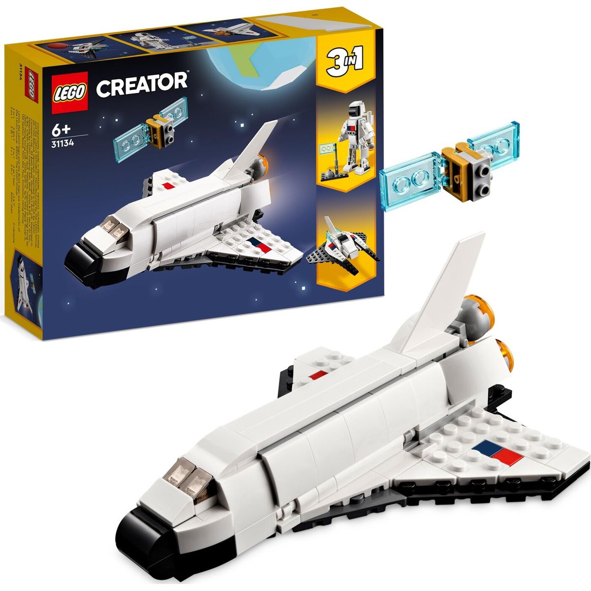 Lego Creator 3-in-1 - Rumfærge - 31134