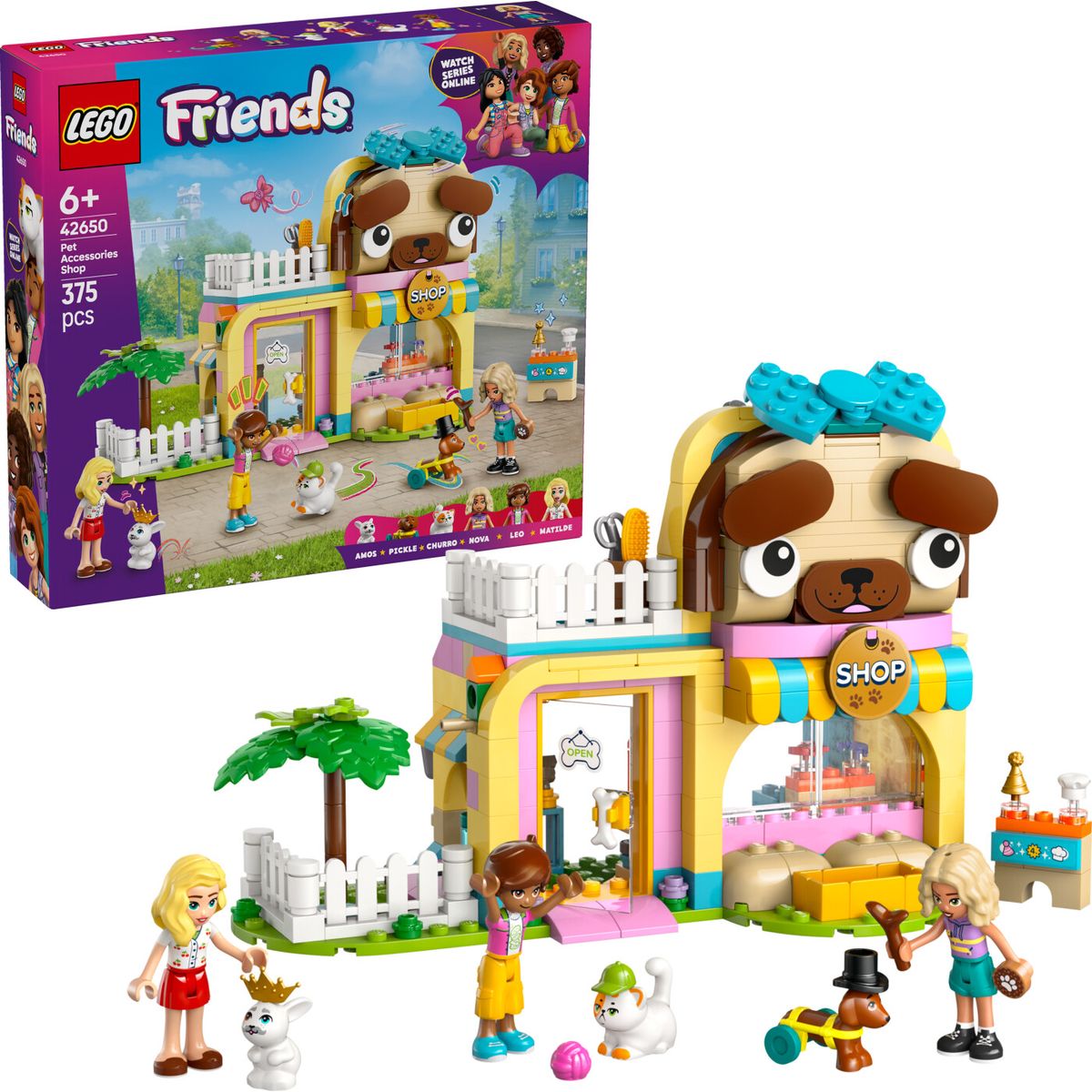 Lego Friends - Kæledyrsbutik - 42650