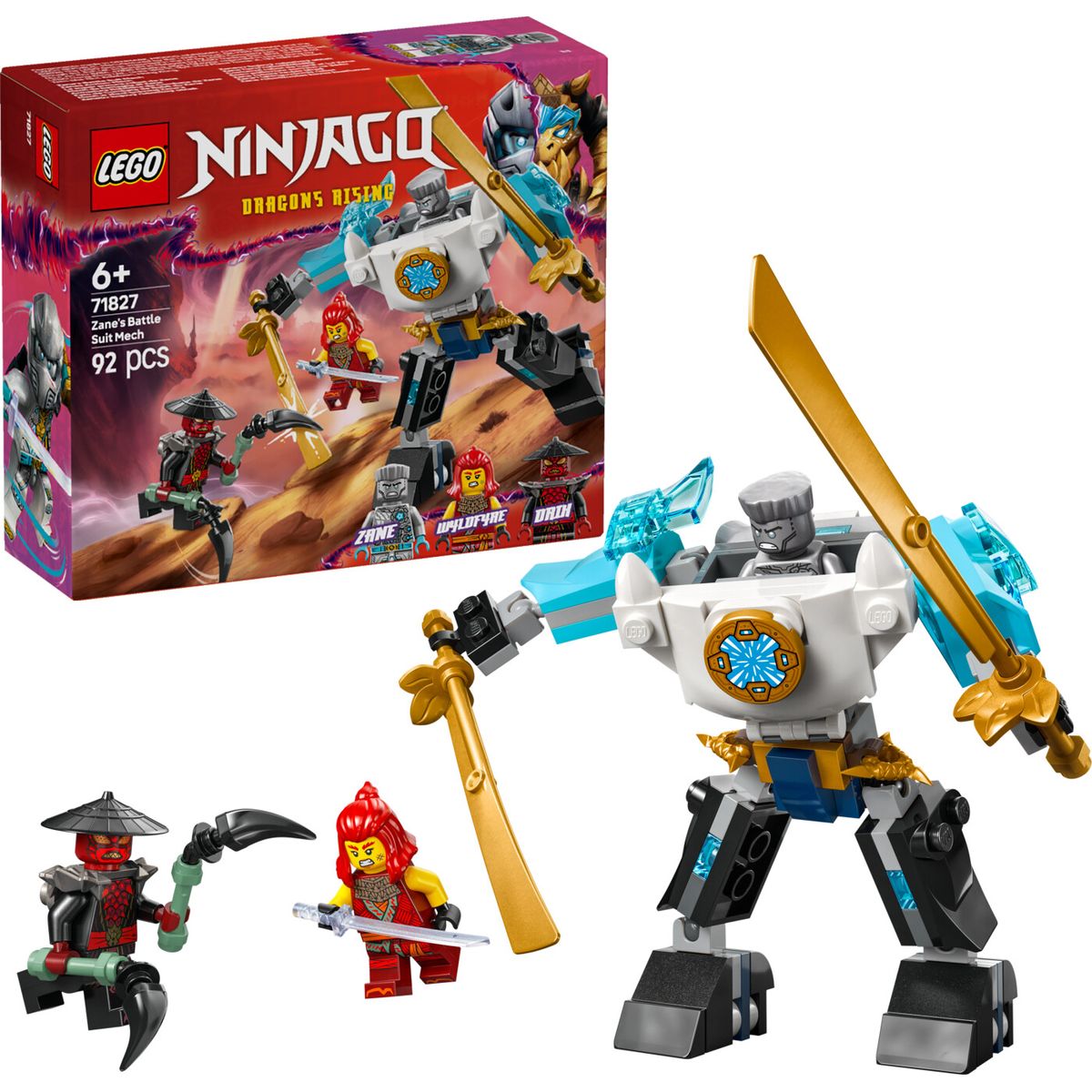 Lego Ninjago - Zanes Kampdragt-mech - 71827