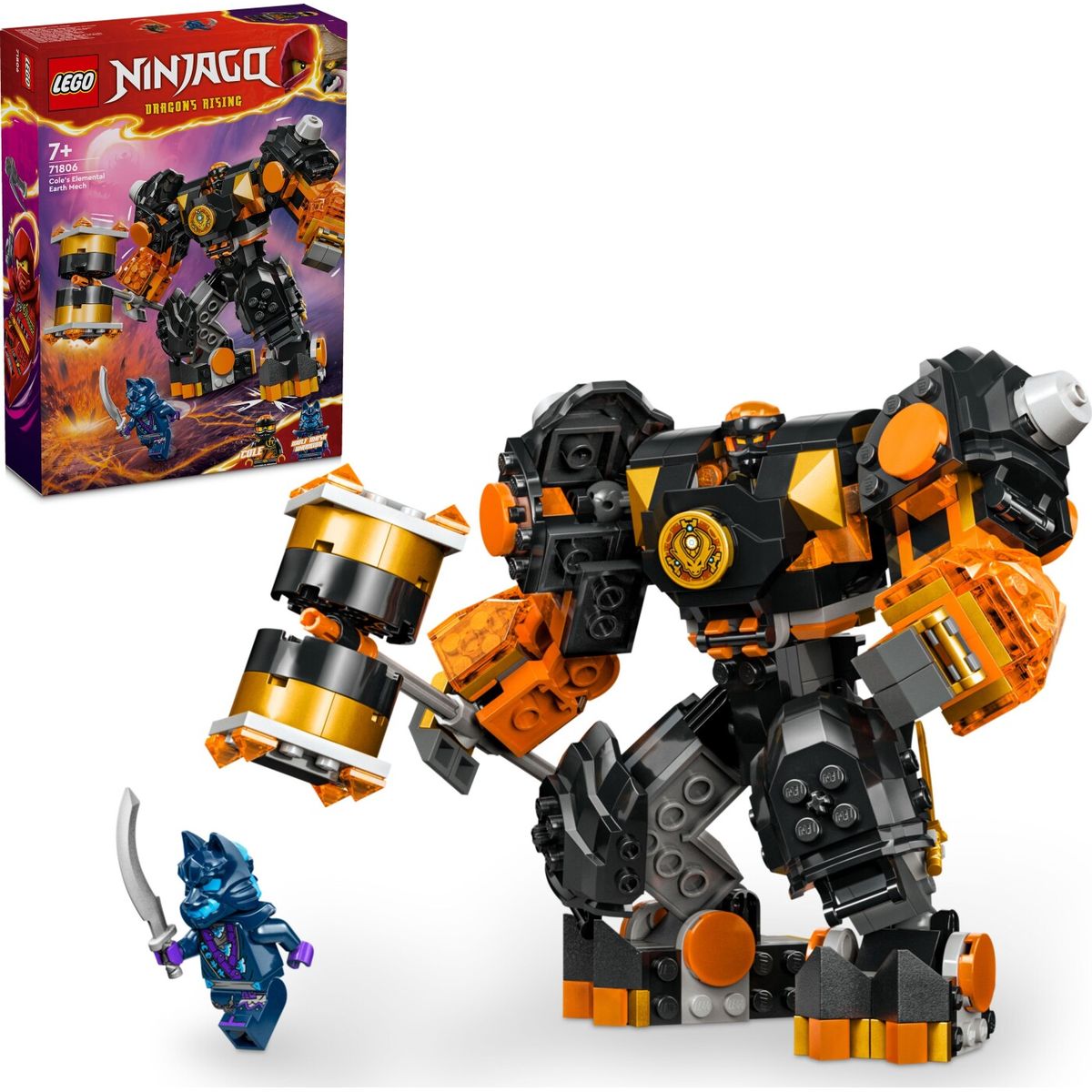 Lego Ninjago - Coles Jord-elementrobot - 71806