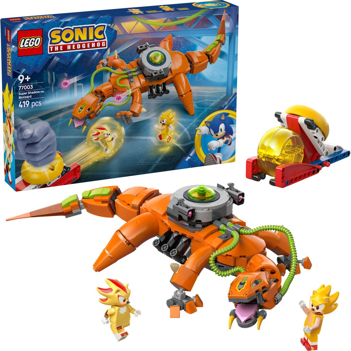 Lego Sonic - Super Shadow Mod Biolizard - 77003