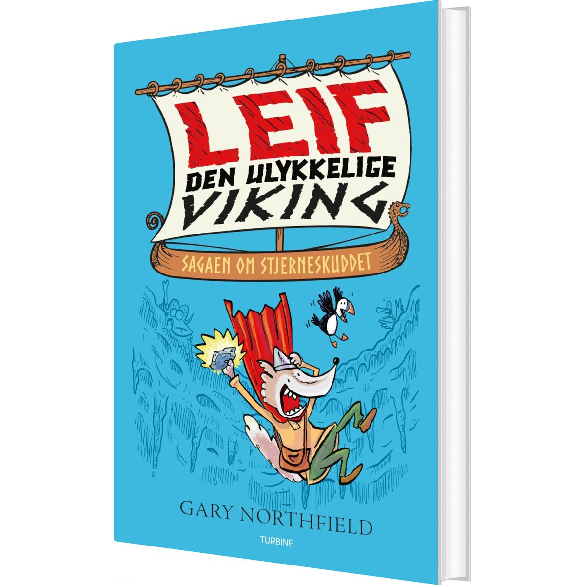 Leif Den Ulykkelige Viking. Sagaen Om Stjerneskuddet - Gary Northfield - Bog