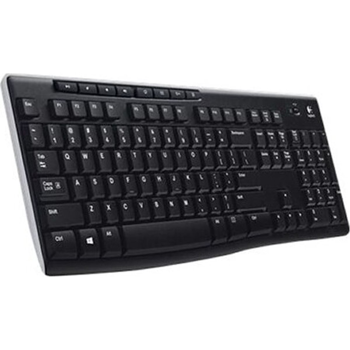 Logitech K270 - Trådløs Tastatur - Nordisk