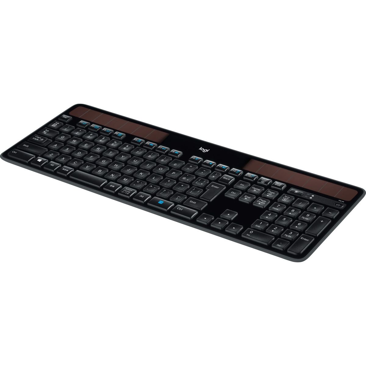 Logitech Trådløs Solar Tastatur K750 Med Nordisk Layout