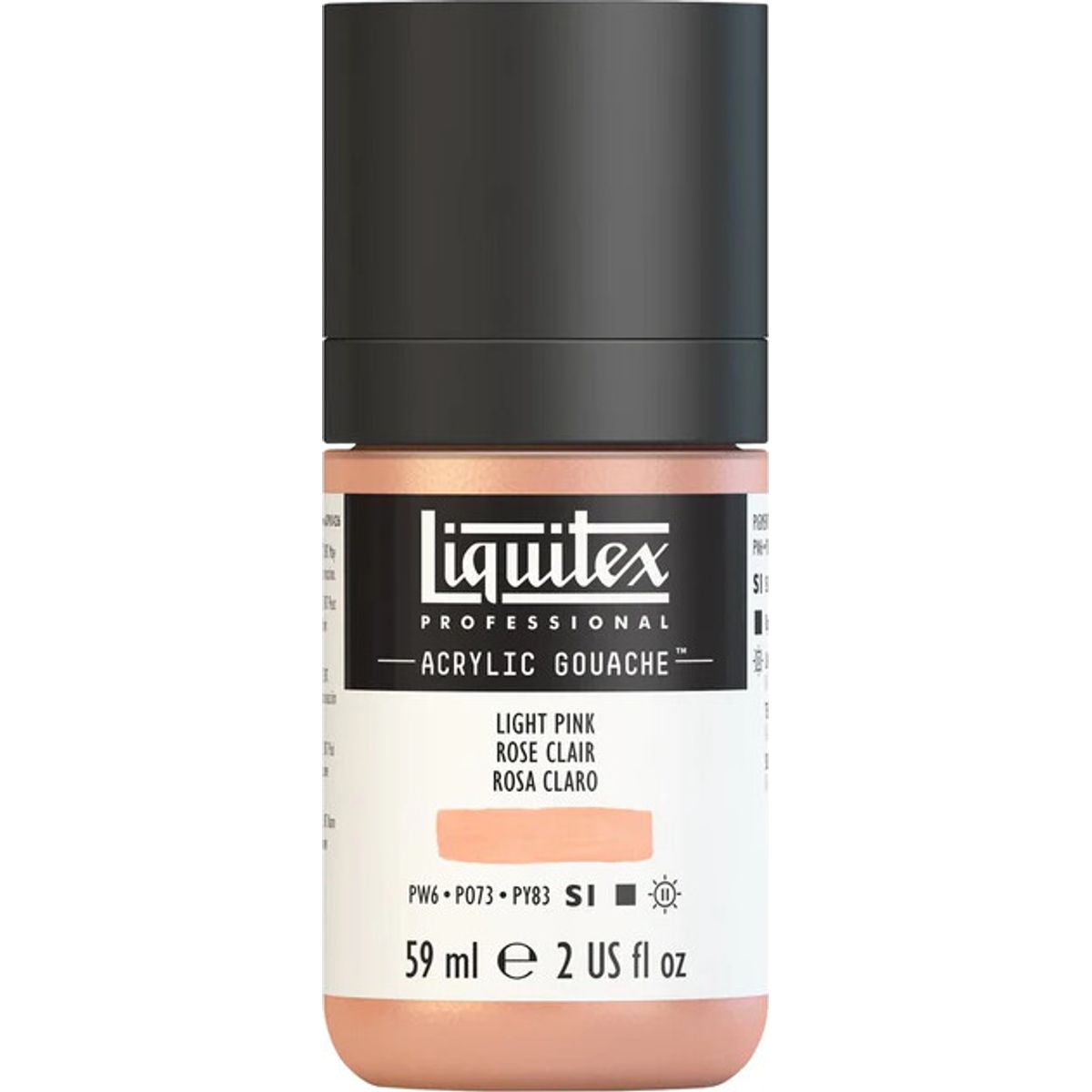 Liquitex - Gouache Akrylmaling - Fluorescent Opera Pink 59 Ml