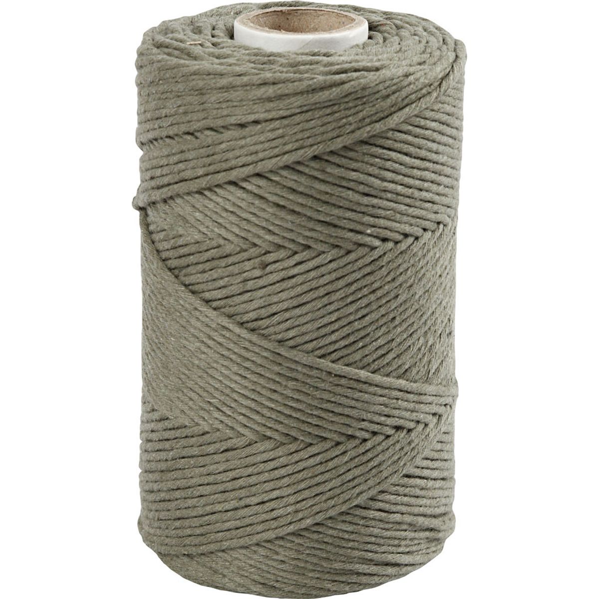 Macramé Snor - L 198 M - ø 2 Mm - Mos Grøn - 330 G