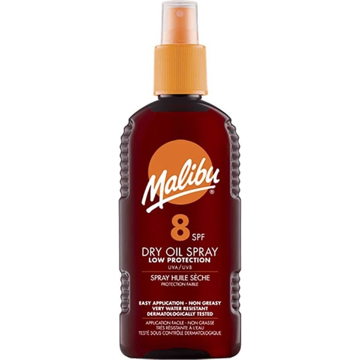 Malibu - Dry Oil Spray Spf 8 200 Ml